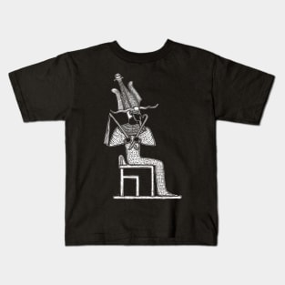 Ancient Egyptian God Osiris Kids T-Shirt